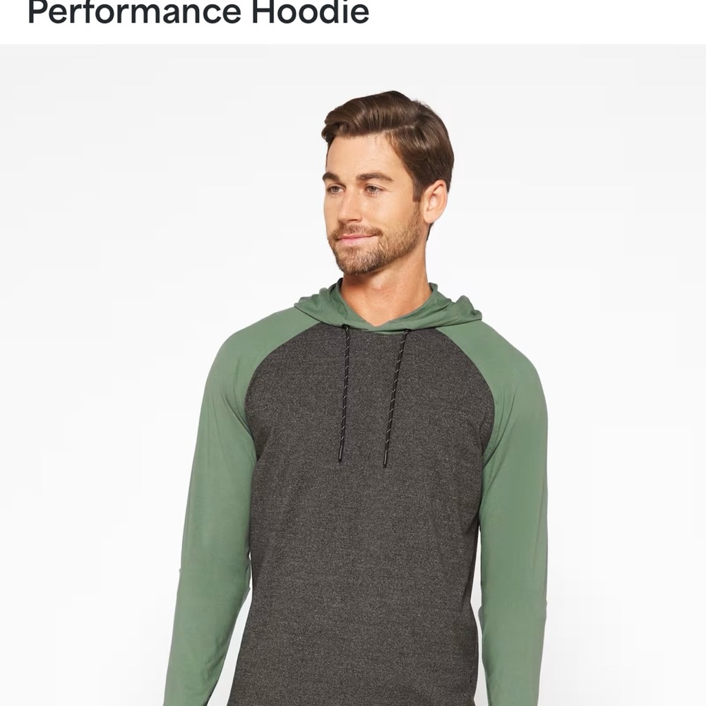 01.ALGO AlgoFlex Willis Colorblock
Lightweight Performance Hoodie Mens Med. NWT - Picture 8 of 10